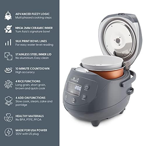 Panda mini ceramic fuzzy logic rice cooker — photo 5