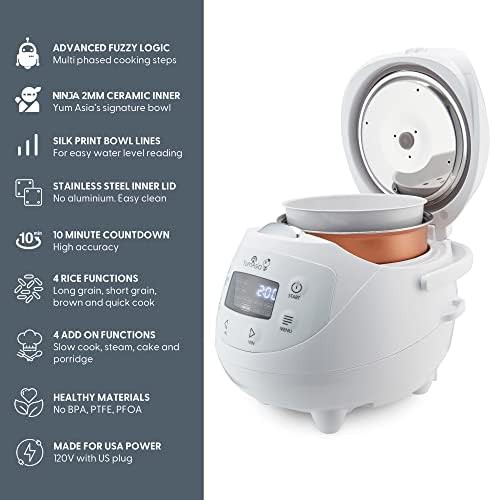 Panda mini ceramic steamer rice cooker — photo 5