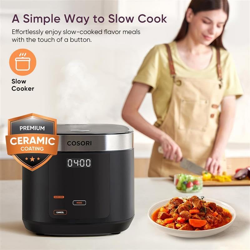 Ten cup fuzzy logic ceramic cooker — photo 5