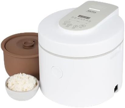 White twelve cup purple clay multicooker