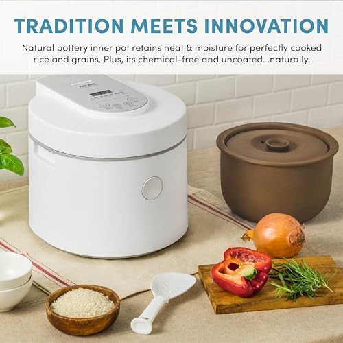 White twelve cup purple clay multicooker — photo 4