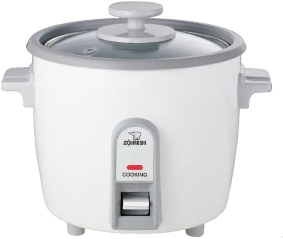 Black three cup rice cooker and steamer — photo 3