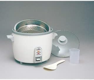 Black three cup rice cooker and steamer — photo 5