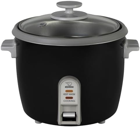 Six cup rice cooker and steamer