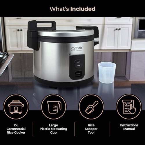 Commercial sixty four cup nonstick rice cooker — photo 4