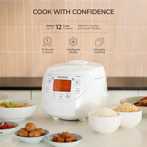 White 12-cup micom multi-cooker — photo 3