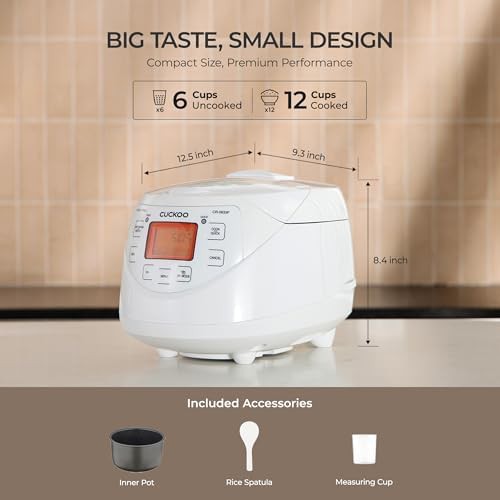White 12-cup micom multi-cooker — photo 4