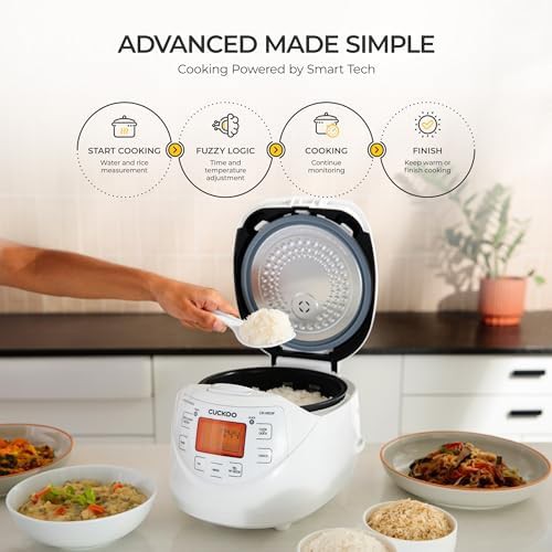 White 12-cup micom multi-cooker — photo 5