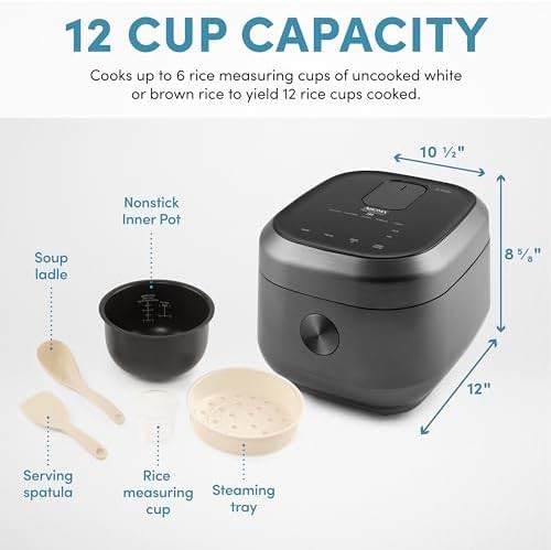 Induction stainless steel six cup multicooker — photo 4