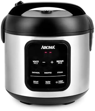 Stainless steel eight cup digital multicooker