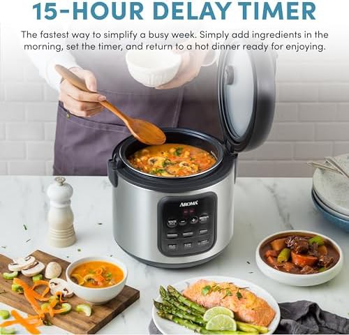 Stainless steel eight cup digital multicooker — photo 3