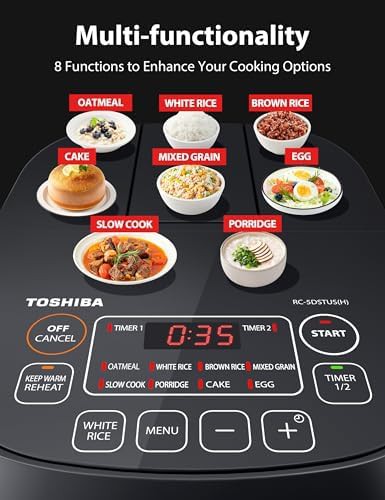 Small grey three cup digital nonstick cooker — photo 3