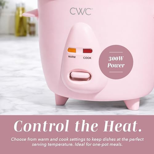 Pink six cup compact rice cooker — photo 5