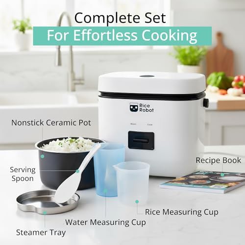Personal mini nonstick steamer robot — photo 5