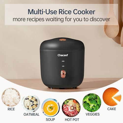 Small black portable rice cooker 2 cups — photo 3