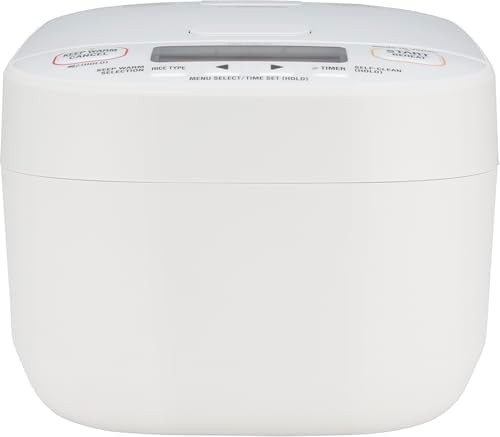 White pressure induction rice cooker 5.5 cup — photo 3