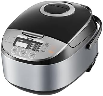 Fuzzy logic six cup preset cooker
