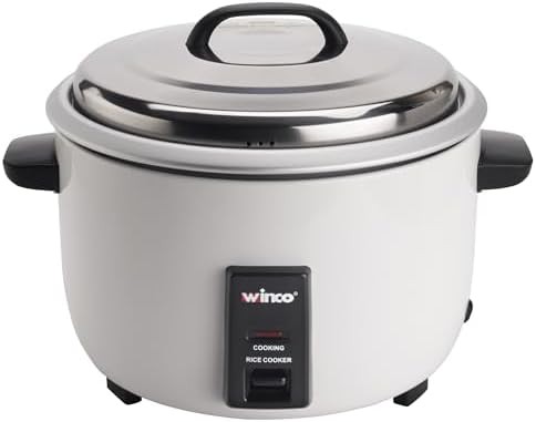 Electric rice cooker with keep warm mode