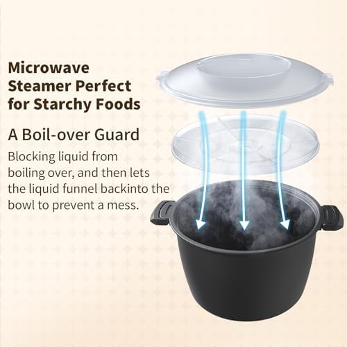 Three quart microwave steamer and bowl — photo 4