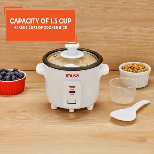 White ceramic electric rice and stew cooker — photo 4