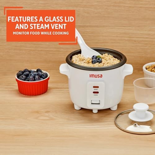 White ceramic electric rice and stew cooker — photo 5