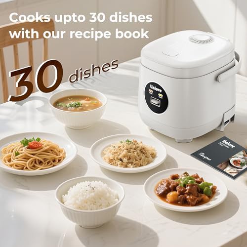 Small three cup white mini cooker — photo 3