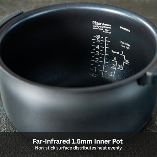 Mauve 10 cup induction rice cooker and warmer — photo 4
