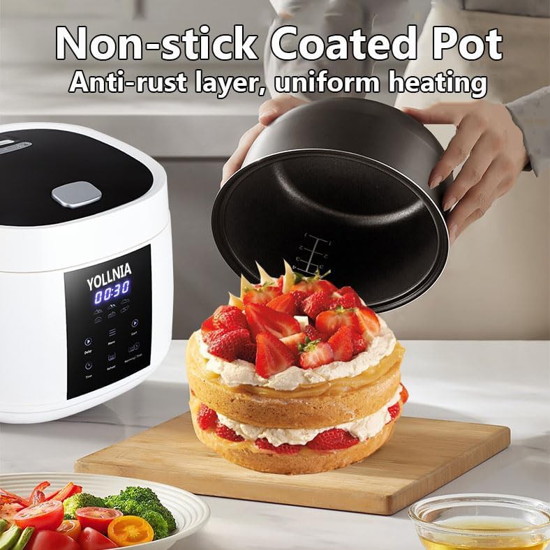 Digital twelve cup multi cooker steamer — photo 4