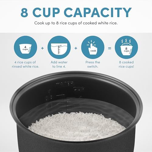 Corecoat digital four cup brown rice cooker — photo 5