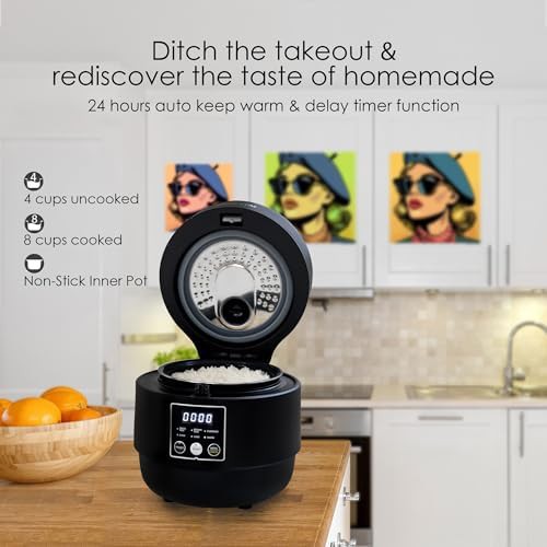Small digital eight cup rice maker — photo 4