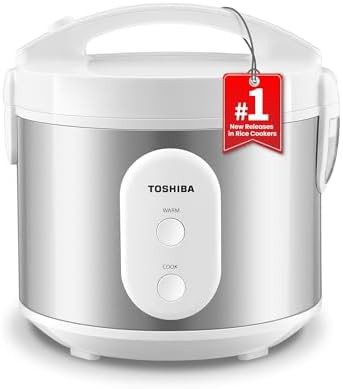 Silvery white one touch steamer five cup