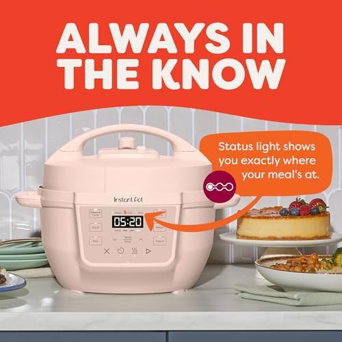 Compact rosewater pink seven in one cooker — photo 5