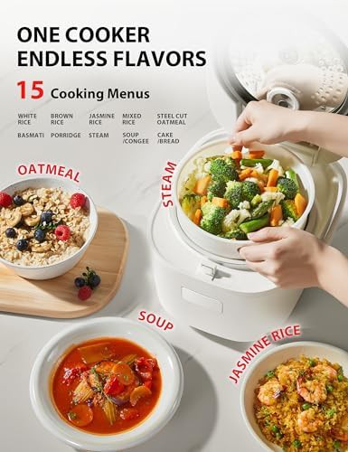 OriginTaste white fuzzy logic six cup cooker — photo 5