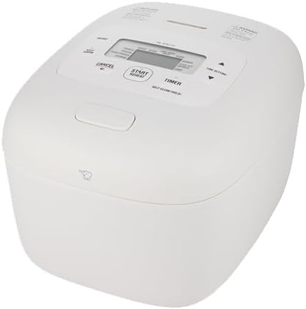 White micom rice cooker with fuzzy logic