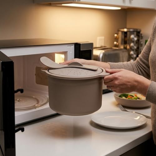 Microwave grain cooker with locking lid — photo 5