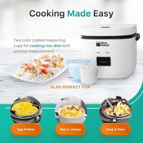 Family size ceramic nonstick rice robot — photo 4