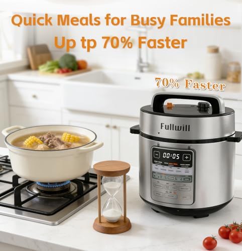 Dual pot pressure cooker with stainless and ceramic inserts — photo 4