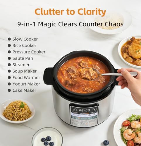 Dual pot pressure cooker with stainless and ceramic inserts — photo 5