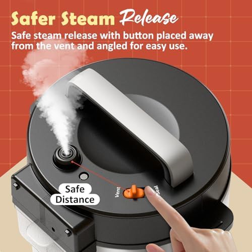 Six quart pressure cooker with ceramic nonstick pot — photo 4