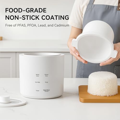 Ceramic coating mini rice cooker for two — photo 4