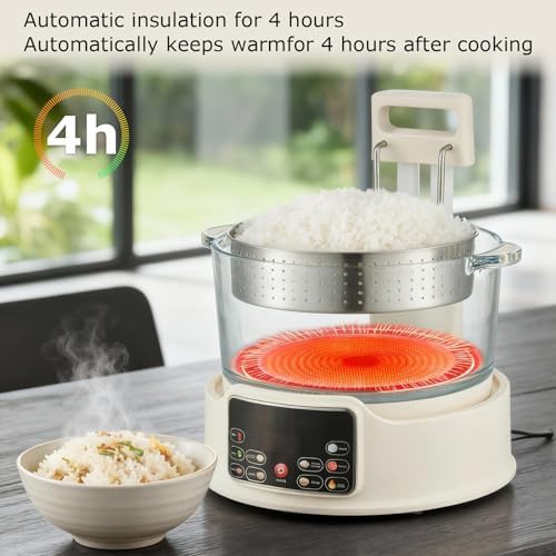 Low sugar smart glass rice cooker — photo 4