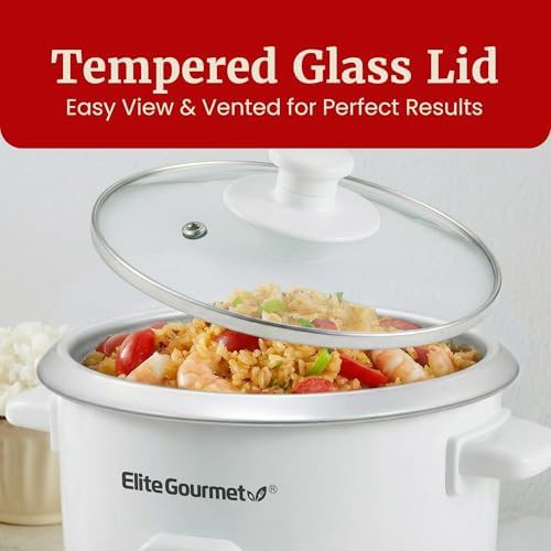 White rice cooker with keep warm function — photo 3