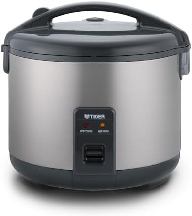 Urban satin 8 cup white rice cooker