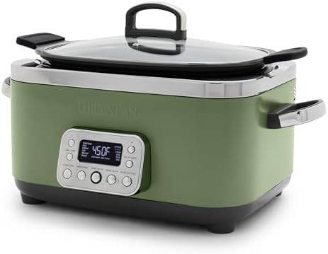 Sage green six quart multicooker