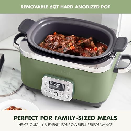 Sage green six quart multicooker — photo 3