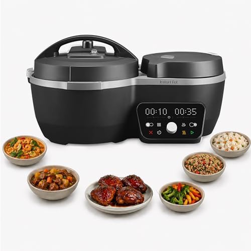Black eight in one smart cooker