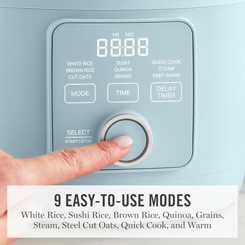 Blue fuzzy logic cooker and steamer — photo 3