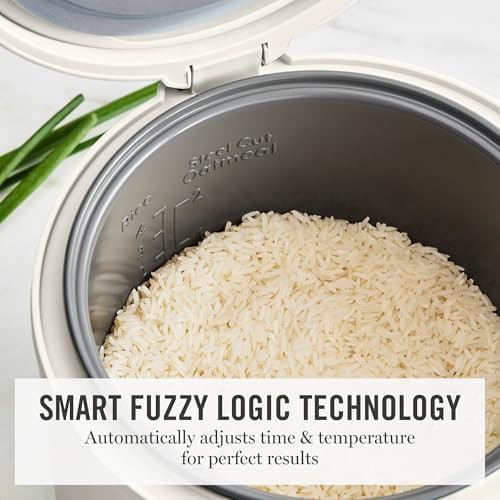 Linen cream fuzzy logic cooker and steamer — photo 4