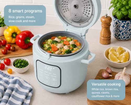 Hydrangea blue electric grain cooker — photo 4