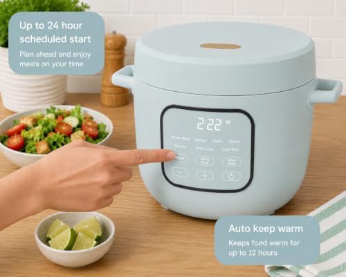 Hydrangea blue electric grain cooker — photo 5